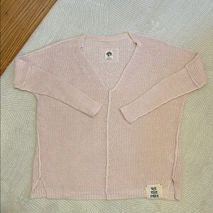 We The Free Women's Pink Sweater
